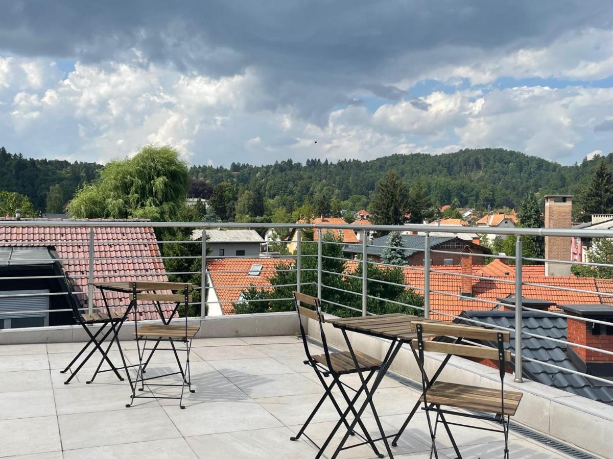 Hello Ljubljana- Green Way Rooms And Studios Eksteriør bilde