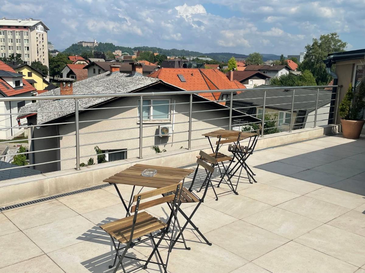 Hello Ljubljana- Green Way Rooms And Studios Eksteriør bilde